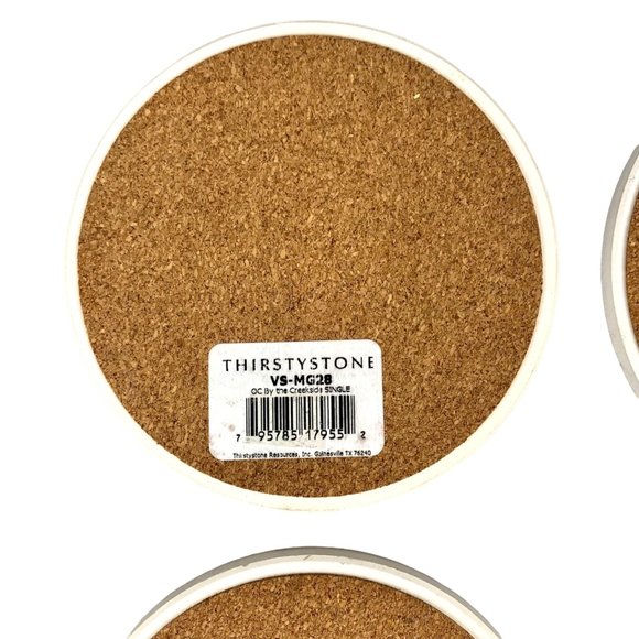 Set of 4 Genuine Thirstystone Coasters Southwestern Style Kokopelli Sunburst Sun - Picture 7 of 12